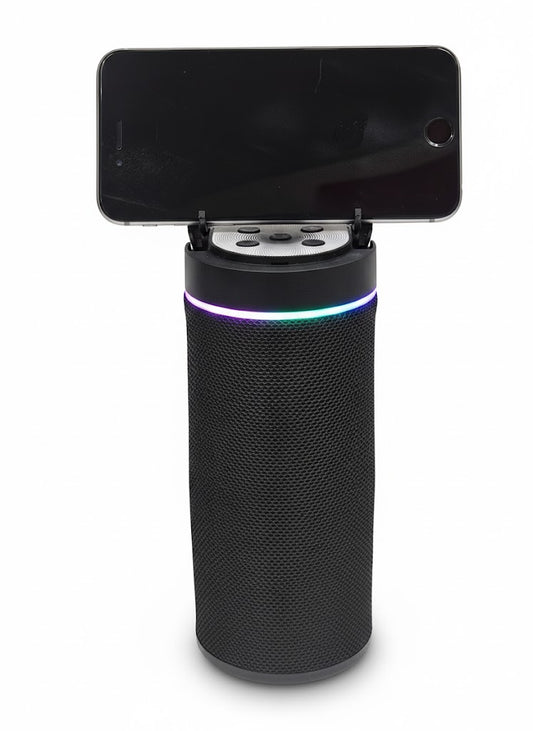 Bluetooth Speaker & FM Radio OP-8011A – Portable Wireless Speaker with Phone Stand & Carry Hook