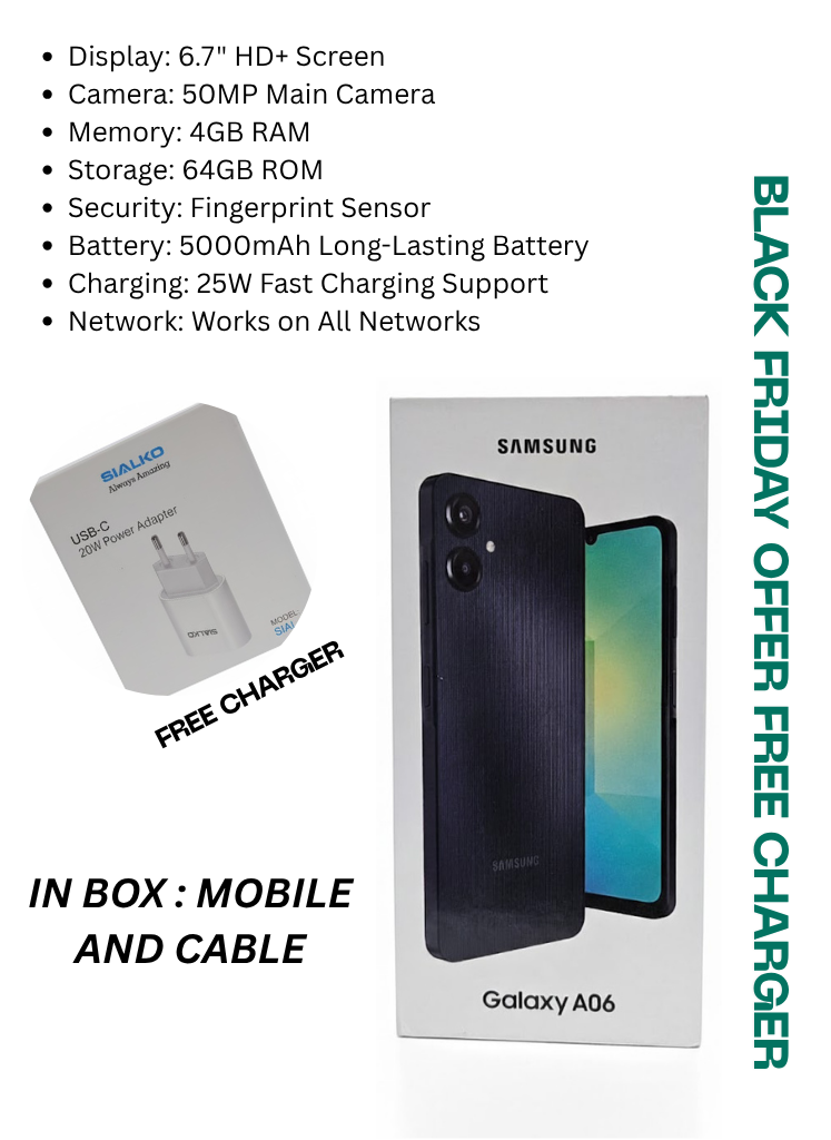 Samsung Galaxy A06  4/64 Black