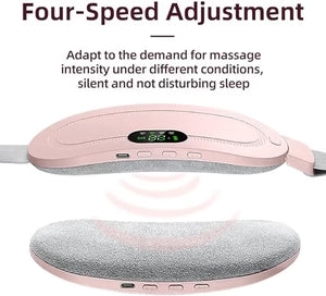 Electric Period Cramp Massager Vibrating Heating Belt